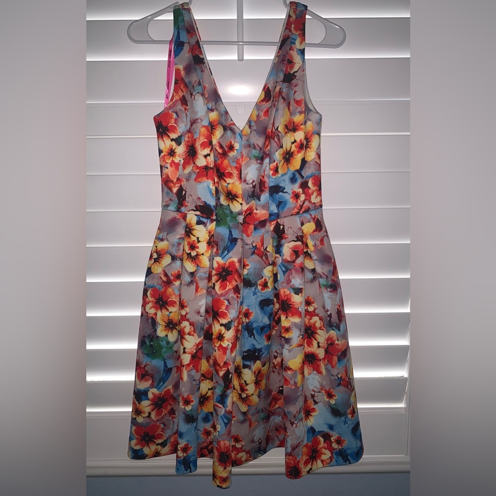 Very nice Betsey Johnson floral dress.